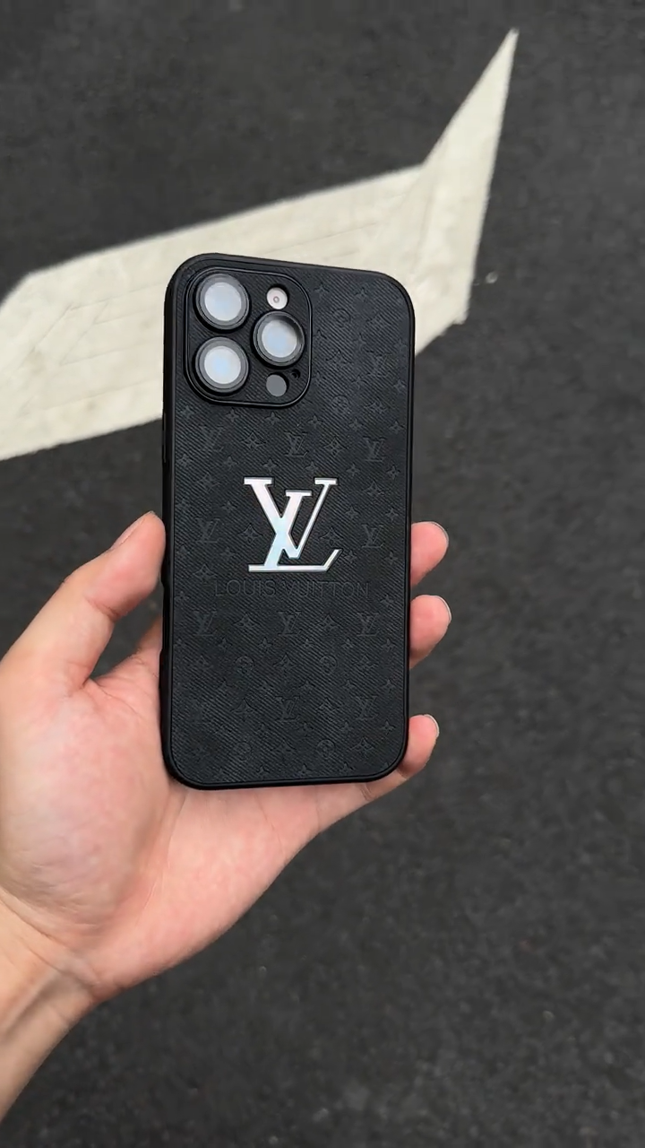 路易威登翻皮毛鐳射手機殼-ZUIHANG SHOP